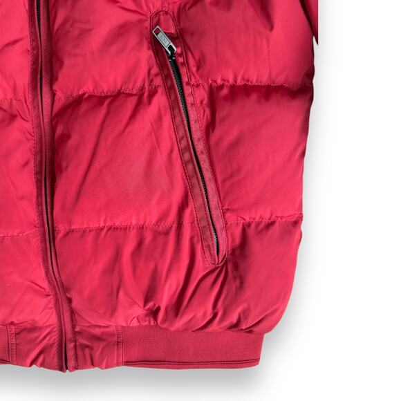 Zara Men’s Red Puffer Coat - Size L - Picture 4 of 9